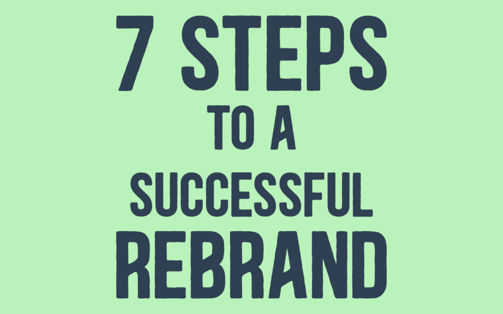 7 Steps To A Successful Rebrand - 3 Cats Labs Creative